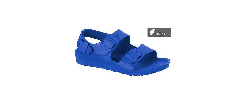 Birkenstock EVA Narrow Milano Børn Blå | DK 140EBC